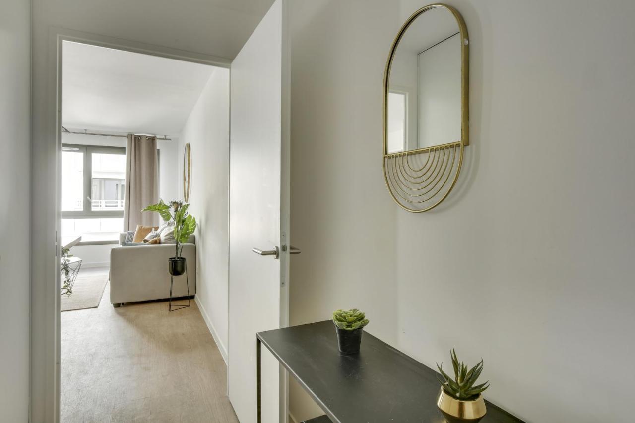Superbe Appartement Avec Balcon Et Parking Proche Paris 圣但尼 外观 照片